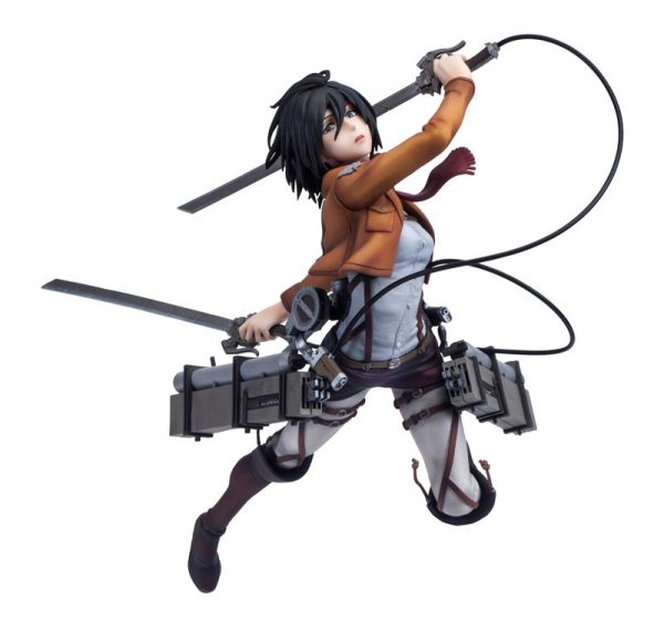 Hdge technical statue No.5 Attack on Titan - Mikasa Training Corps Ver.