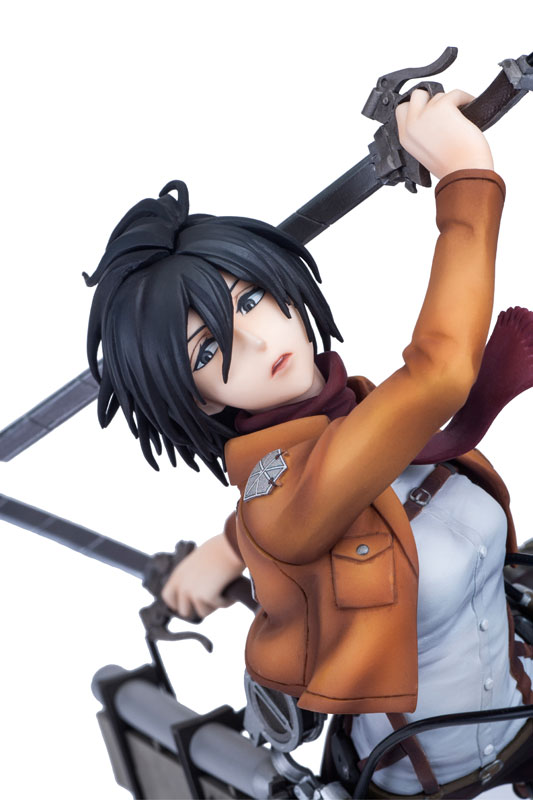 Hdge technical statue No.5 Attack on Titan - Mikasa Training Corps Ver.