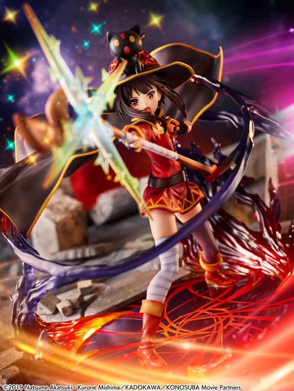 Kono Subarashii Sekai ni Shukufuku o! - Chomusuke - Megumin - Shibuya Scramble Figure - Explosion ver.