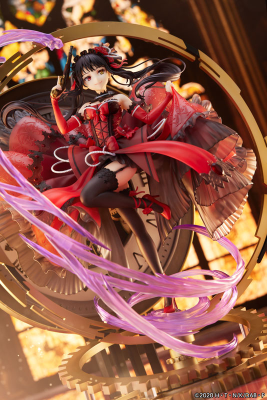 Date A Bullet - Tokisaki Kurumi - Shibuya Scramble Figure - 1/7 - Pigeon Blood Ruby Dress Ver.