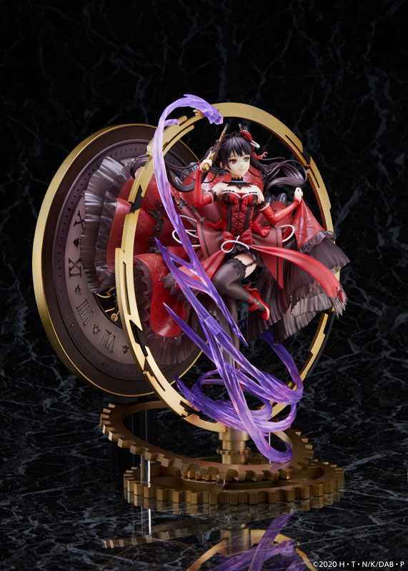 Date A Bullet - Tokisaki Kurumi - Shibuya Scramble Figure - 1/7 - Pigeon Blood Ruby Dress Ver.