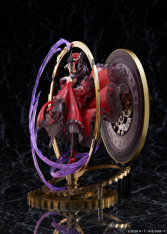 Date A Bullet - Tokisaki Kurumi - Shibuya Scramble Figure - 1/7 - Pigeon Blood Ruby Dress Ver.