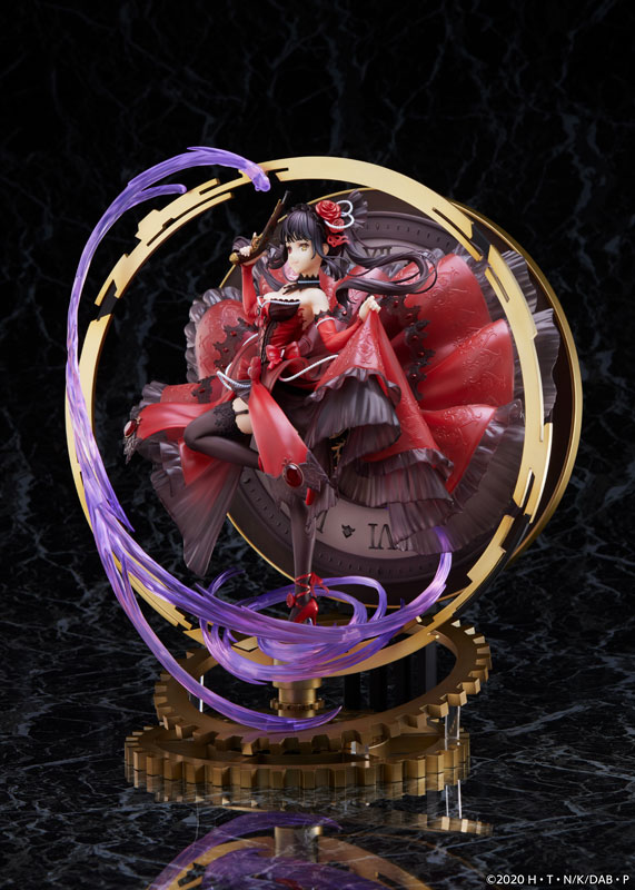 Date A Bullet - Tokisaki Kurumi - Shibuya Scramble Figure - 1/7 - Pigeon Blood Ruby Dress Ver.