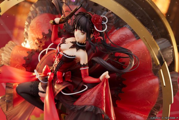 Date A Bullet - Tokisaki Kurumi - Shibuya Scramble Figure - 1/7 - Pigeon Blood Ruby Dress Ver.