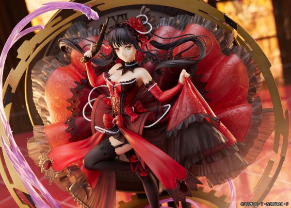 Date A Bullet - Tokisaki Kurumi - Shibuya Scramble Figure - 1/7 - Pigeon Blood Ruby Dress Ver.