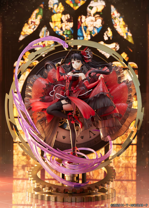 Date A Bullet - Tokisaki Kurumi - Shibuya Scramble Figure - 1/7 - Pigeon Blood Ruby Dress Ver.