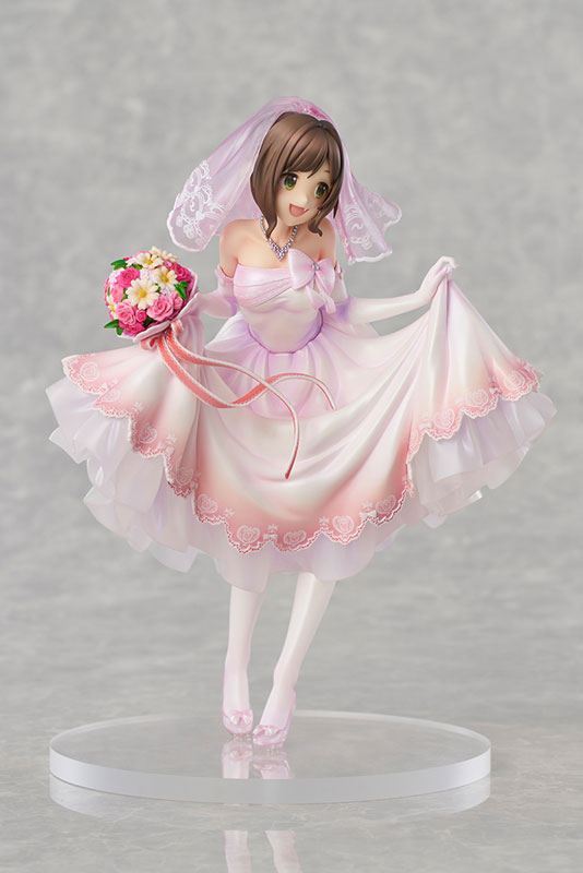 THE iDOLM@STER Cinderella Girls - Maekawa Miku - 1/7 - Dreaming Bride Ver., Limited Edition (Knead)