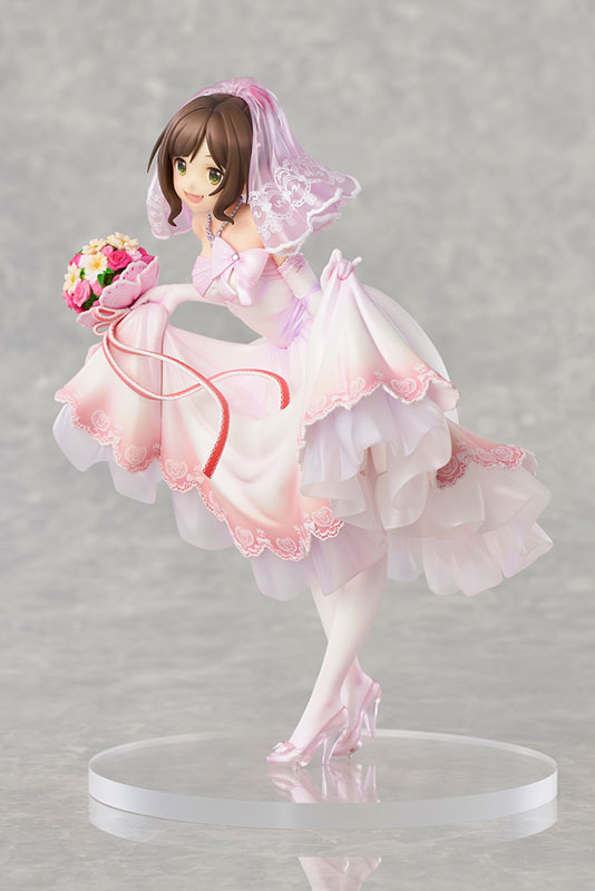 THE iDOLM@STER Cinderella Girls - Maekawa Miku - 1/7 - Dreaming Bride Ver., Limited Edition (Knead)