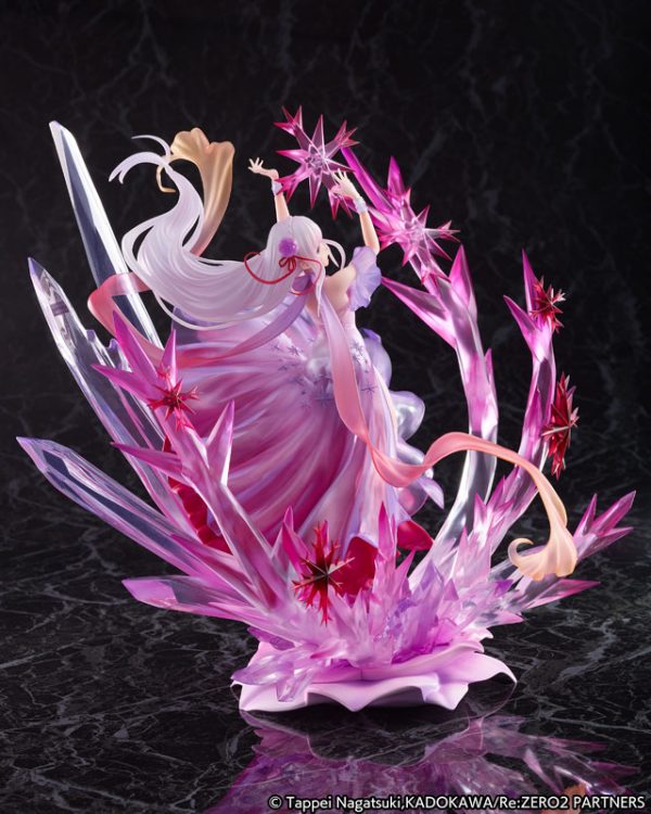 Re:Zero kara Hajimeru Isekai Seikatsu - Emilia - Shibuya Scramble Figure - Hyouketsu no Emilia, Crystal Dress Ver.