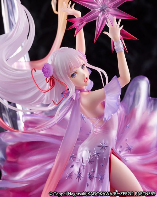 Re:Zero kara Hajimeru Isekai Seikatsu - Emilia - Shibuya Scramble Figure - Hyouketsu no Emilia, Crystal Dress Ver.