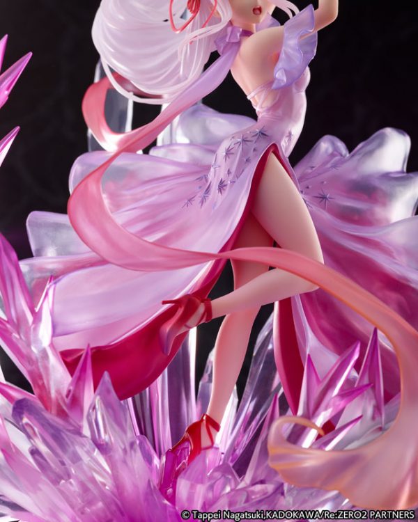 Re:Zero kara Hajimeru Isekai Seikatsu - Emilia - Shibuya Scramble Figure - Hyouketsu no Emilia, Crystal Dress Ver.