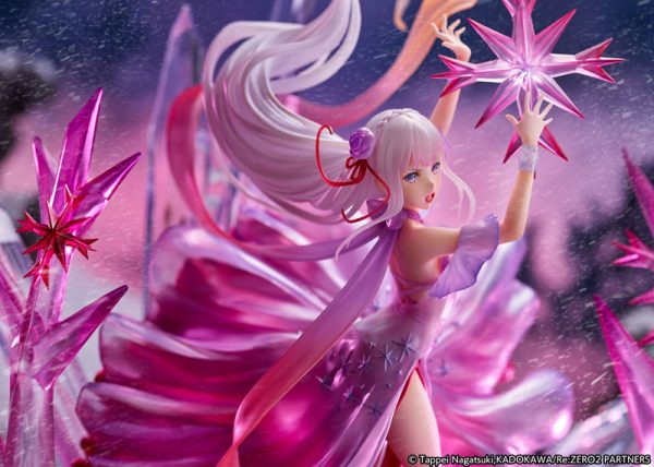 Re:Zero kara Hajimeru Isekai Seikatsu - Emilia - Shibuya Scramble Figure - Hyouketsu no Emilia, Crystal Dress Ver.