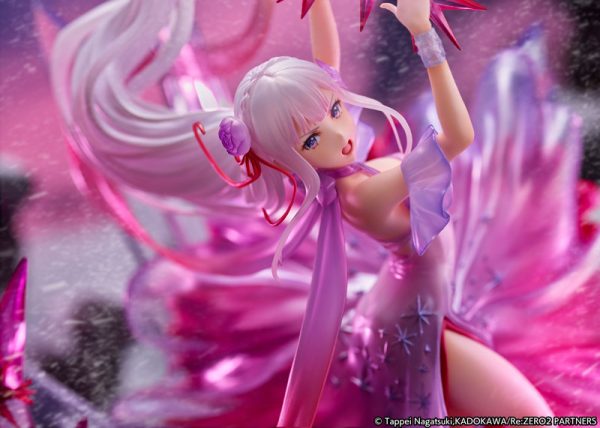 Re:Zero kara Hajimeru Isekai Seikatsu - Emilia - Shibuya Scramble Figure - Hyouketsu no Emilia, Crystal Dress Ver.