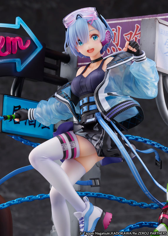 Re:Zero kara Hajimeru Isekai Seikatsu - Rem - Shibuya Scramble Figure - 1/7 - Neon City Ver.