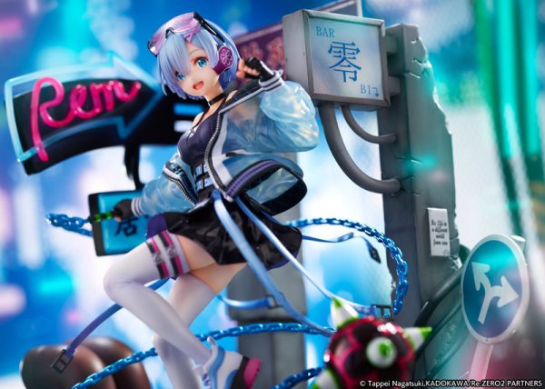 Re:Zero kara Hajimeru Isekai Seikatsu - Rem - Shibuya Scramble Figure - 1/7 - Neon City Ver.