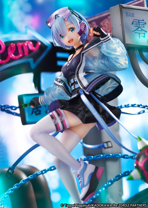 Re:Zero kara Hajimeru Isekai Seikatsu - Rem - Shibuya Scramble Figure - 1/7 - Neon City Ver.