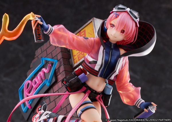 Re:Zero kara Hajimeru Isekai Seikatsu - Ram - Shibuya Scramble Figure - 1/7 - Neon City Ver.