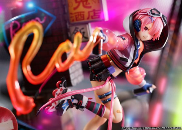 Re:Zero kara Hajimeru Isekai Seikatsu - Ram - Shibuya Scramble Figure - 1/7 - Neon City Ver.