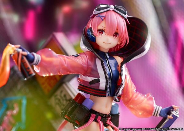 Re:Zero kara Hajimeru Isekai Seikatsu - Ram - Shibuya Scramble Figure - 1/7 - Neon City Ver.