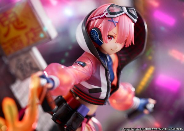 Re:Zero kara Hajimeru Isekai Seikatsu - Ram - Shibuya Scramble Figure - 1/7 - Neon City Ver.