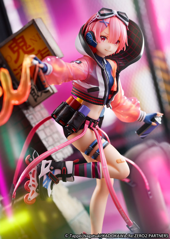 Re:Zero kara Hajimeru Isekai Seikatsu - Ram - Shibuya Scramble Figure - 1/7 - Neon City Ver.