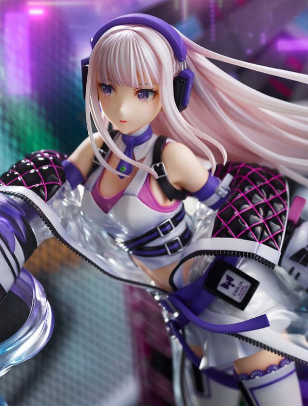 Re:Zero kara Hajimeru Isekai Seikatsu - Emilia - Shibuya Scramble Figure - 1/7 - Neon City Ver.