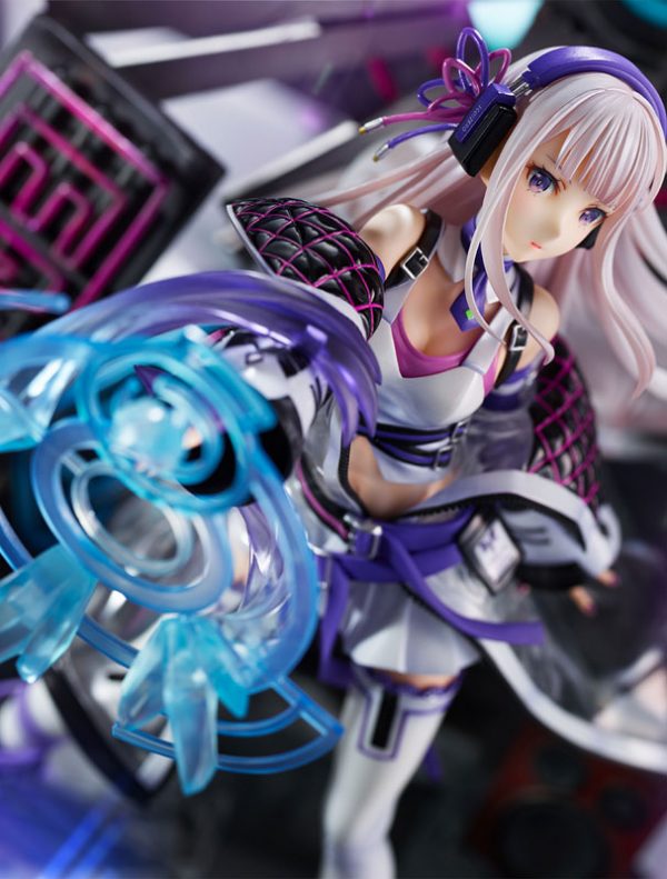 Re:Zero kara Hajimeru Isekai Seikatsu - Emilia - Shibuya Scramble Figure - 1/7 - Neon City Ver.