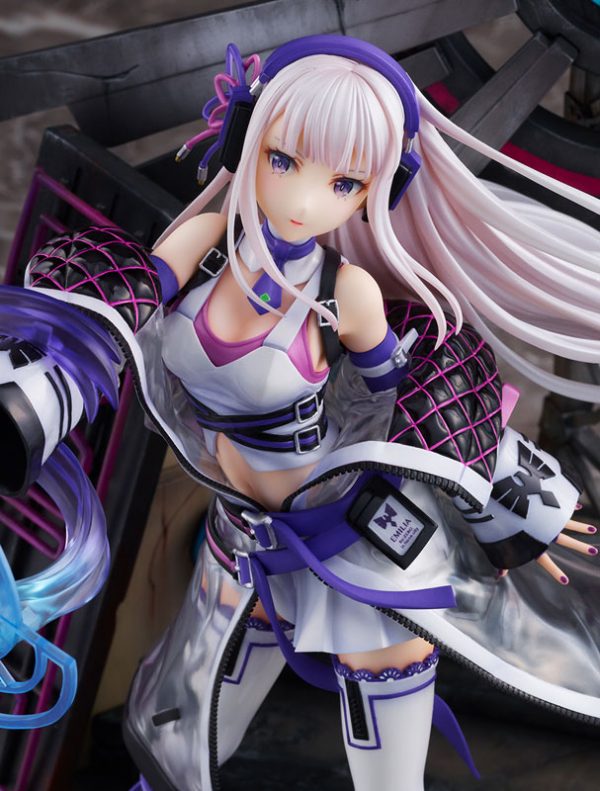 Re:Zero kara Hajimeru Isekai Seikatsu - Emilia - Shibuya Scramble Figure - 1/7 - Neon City Ver.