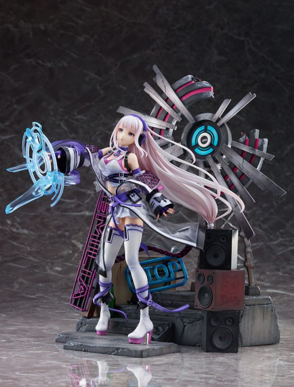 Re:Zero kara Hajimeru Isekai Seikatsu - Emilia - Shibuya Scramble Figure - 1/7 - Neon City Ver.