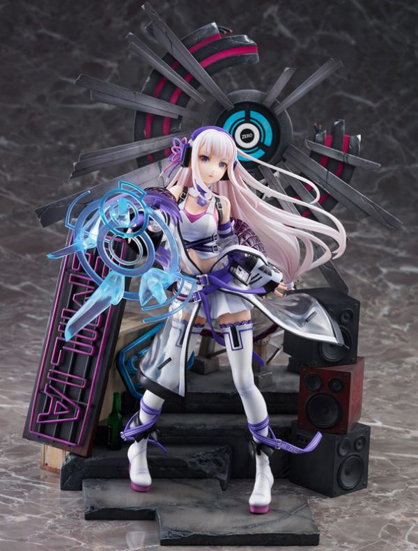 Re:Zero kara Hajimeru Isekai Seikatsu - Emilia - Shibuya Scramble Figure - 1/7 - Neon City Ver.