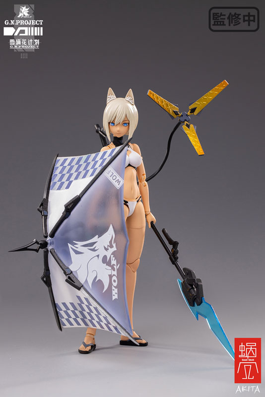 G.N.PROJECT - WOLF-001 - 1/12 - Swimsuit and Weapon Ver. (Snail Shell Studio)