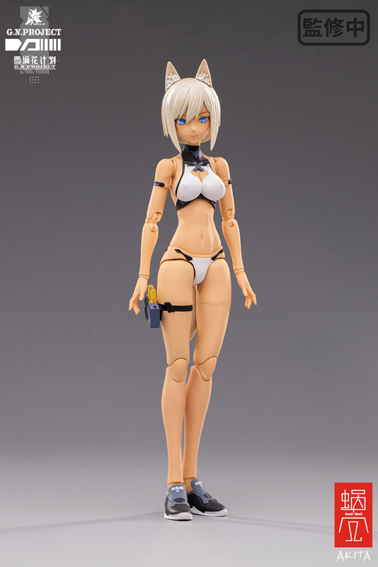 G.N.PROJECT - WOLF-001 - 1/12 - Swimsuit and Weapon Ver. (Snail Shell Studio)