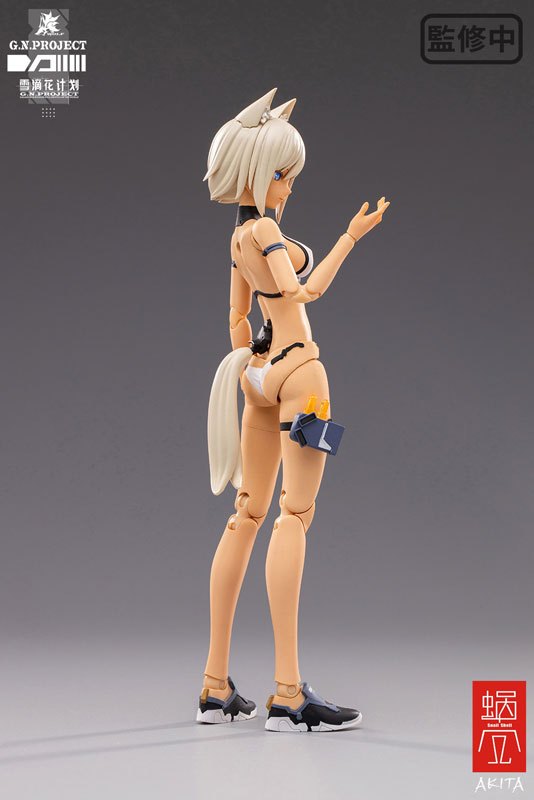 G.N.PROJECT - WOLF-001 - 1/12 - Swimsuit and Weapon Ver. (Snail Shell Studio)