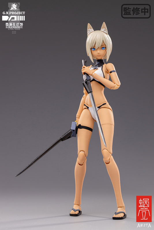 G.N.PROJECT - WOLF-001 - 1/12 - Swimsuit and Weapon Ver. (Snail Shell Studio)