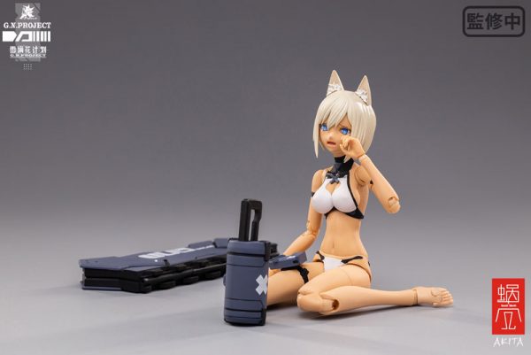 G.N.PROJECT - WOLF-001 - 1/12 - Swimsuit and Weapon Ver. (Snail Shell Studio)