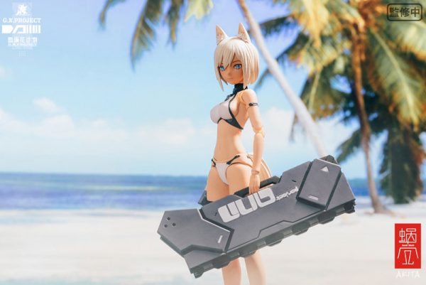 G.N.PROJECT - WOLF-001 - 1/12 - Swimsuit and Weapon Ver. (Snail Shell Studio)