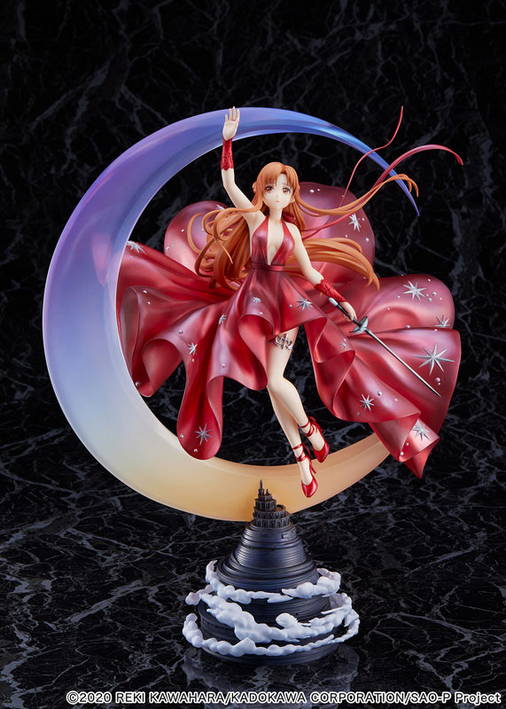 Gekijouban Sword Art Online: Progressive - Hoshinaki Yoru no Aria - Asuna - Shibuya Scramble Figure - 1/7 - Crystal Dress Ver.