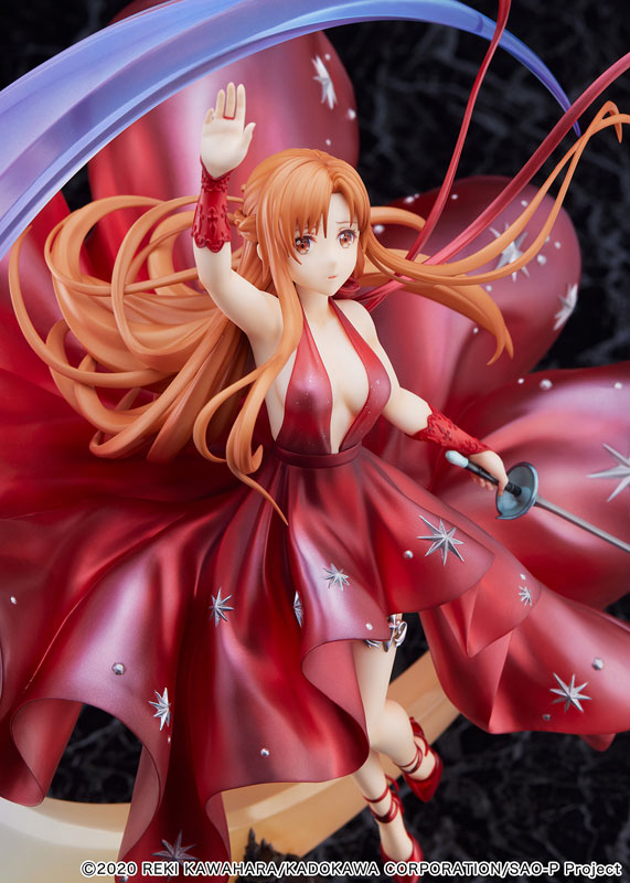 Gekijouban Sword Art Online: Progressive - Hoshinaki Yoru no Aria - Asuna - Shibuya Scramble Figure - 1/7 - Crystal Dress Ver.