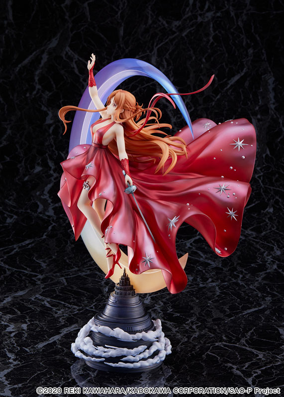 Gekijouban Sword Art Online: Progressive - Hoshinaki Yoru no Aria - Asuna - Shibuya Scramble Figure - 1/7 - Crystal Dress Ver.