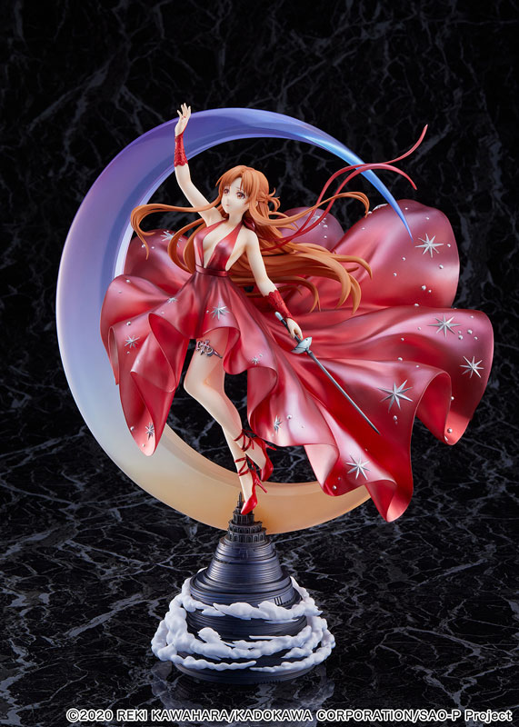 Gekijouban Sword Art Online: Progressive - Hoshinaki Yoru no Aria - Asuna - Shibuya Scramble Figure - 1/7 - Crystal Dress Ver.