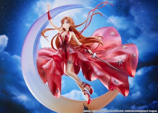 Gekijouban Sword Art Online: Progressive - Hoshinaki Yoru no Aria - Asuna - Shibuya Scramble Figure - 1/7 - Crystal Dress Ver.