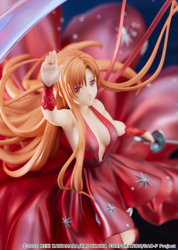 Gekijouban Sword Art Online: Progressive - Hoshinaki Yoru no Aria - Asuna - Shibuya Scramble Figure - 1/7 - Crystal Dress Ver.