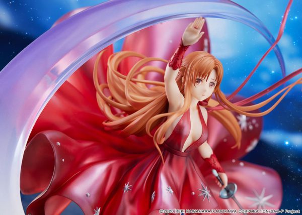 Gekijouban Sword Art Online: Progressive - Hoshinaki Yoru no Aria - Asuna - Shibuya Scramble Figure - 1/7 - Crystal Dress Ver.