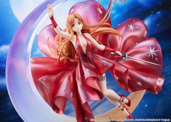 Gekijouban Sword Art Online: Progressive - Hoshinaki Yoru no Aria - Asuna - Shibuya Scramble Figure - 1/7 - Crystal Dress Ver.