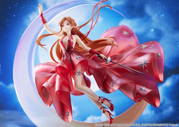 Gekijouban Sword Art Online: Progressive - Hoshinaki Yoru no Aria - Asuna - Shibuya Scramble Figure - 1/7 - Crystal Dress Ver.