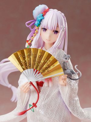 Re:Zero kara Hajimeru Isekai Seikatsu - Emilia - Puck - F:Nex - 1/7 - Shiromuku