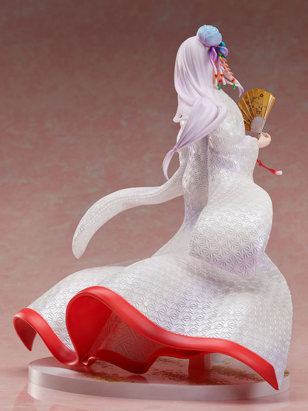 Re:Zero kara Hajimeru Isekai Seikatsu - Emilia - Puck - F:Nex - 1/7 - Shiromuku