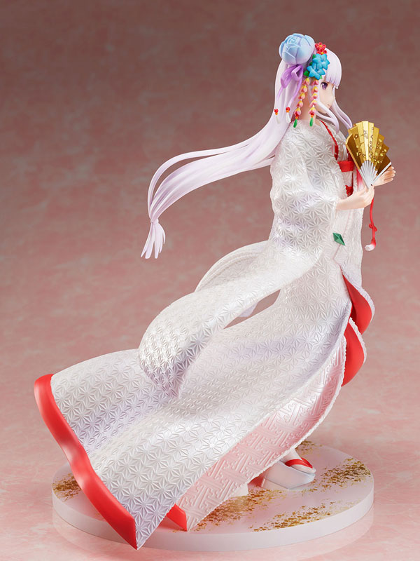 Re:Zero kara Hajimeru Isekai Seikatsu - Emilia - Puck - F:Nex - 1/7 - Shiromuku