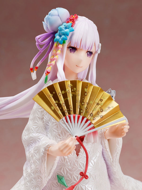 Re:Zero kara Hajimeru Isekai Seikatsu - Emilia - Puck - F:Nex - 1/7 - Shiromuku