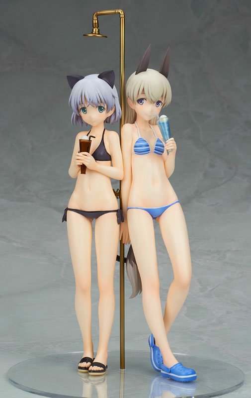 Strike Witches 2 - Eila Ilmatar Juutilainen - Sanya V Litvyak - 1/8 - Swimsuit Ver.